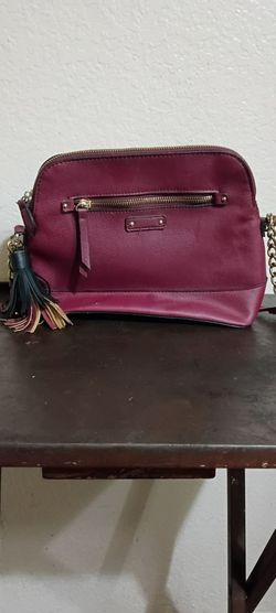 Women's Carry Bag With Strap and Tassel