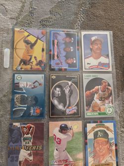 Baseball,Football, Basketball Cards