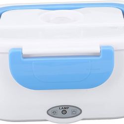 Electric Heating Lunch Box for Car and Home Stainless Steel Two-in-One Lunch Bento Box
