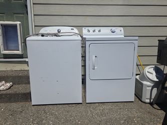 Washer and Dryer
