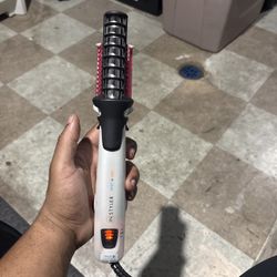 InStyler Rotating Hair Straightening Curling Hot Iron 1 1/4 IS1001 Tested Purple