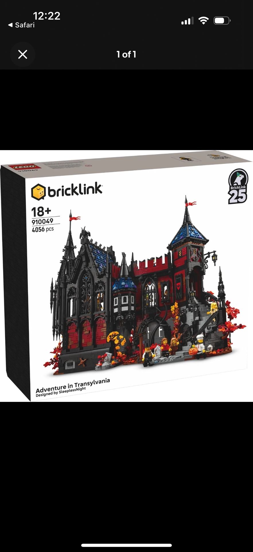 Lego Bricklink Transylvania Castle