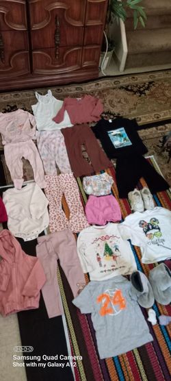 45 pieces in  Exallant Clean Condition girl's clothes 2T-3T, 24 months, and 5-6 years old All For $20 Check out all pictures