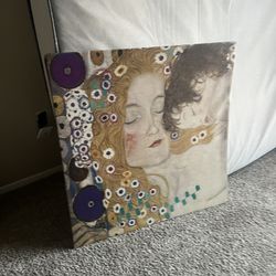 CANVAS PRINT GUSTAV KLIMT 'THREE AGES