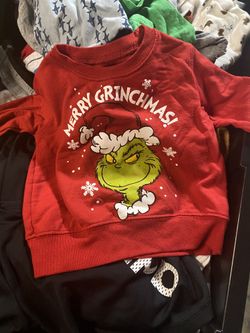 Toddler grinch Sweater 