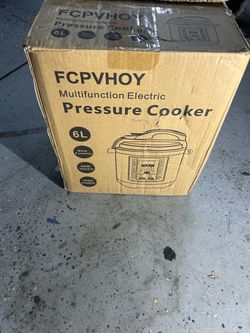 FCPVHOY 6L Multifunction Electric Pressure Cooker