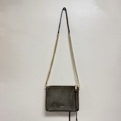 Rebecca Minkoff Olive Suede Crossbody Bag