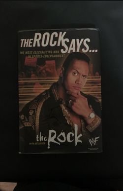 The Rock Says… WWF Book 