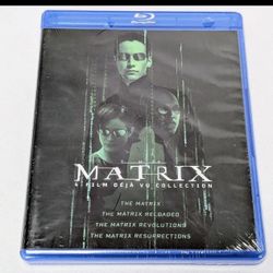 brand new sealed blu ray the matrix 4 film deja vu collection bluray 