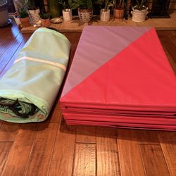 Gymnastics Panel Mat and Air Track