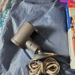 This industrial spot light made by LITA of France is in great shape.  It works too.  Comes as pictured.  Approximately 6 by 6 by 3 inches