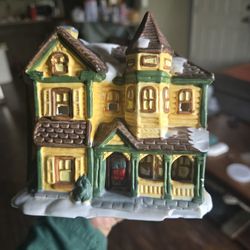 Navidenas Casitas De Porcelana