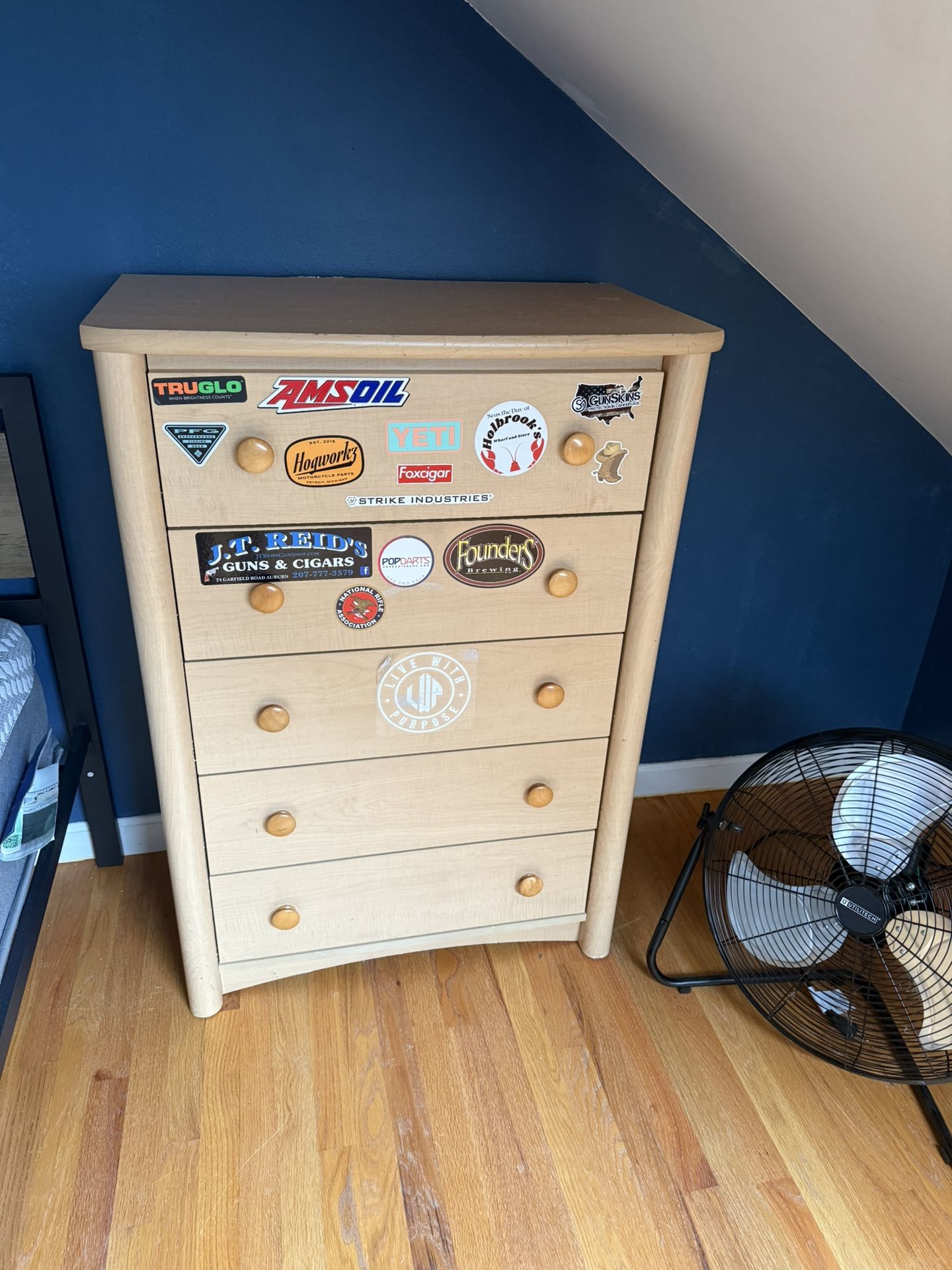 5 Drawer Bureau