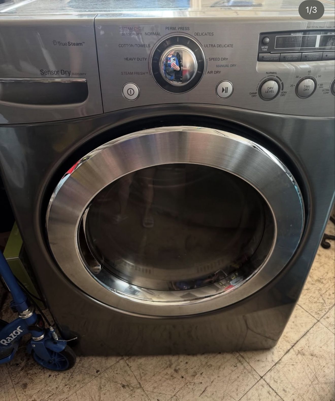LG FRONT LOAD ELECTRIC DRYER