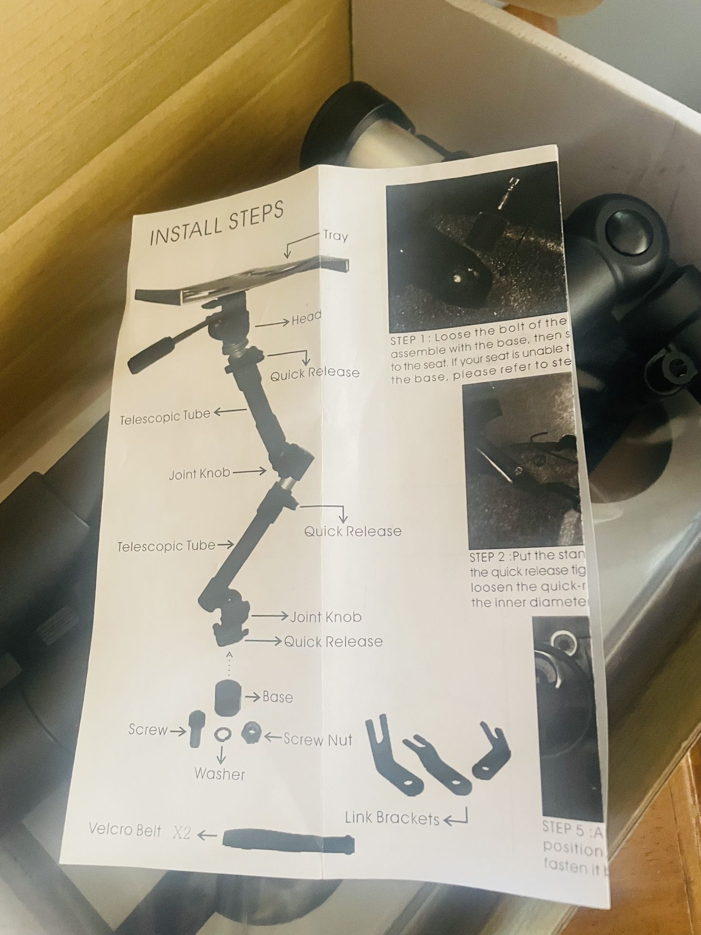 Vehicle Computer Stand