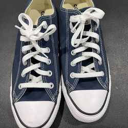 Converse Unisex Shoes All Star Low Top Navy Blue