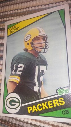 Lynn Dickie-Topps trading card 1984