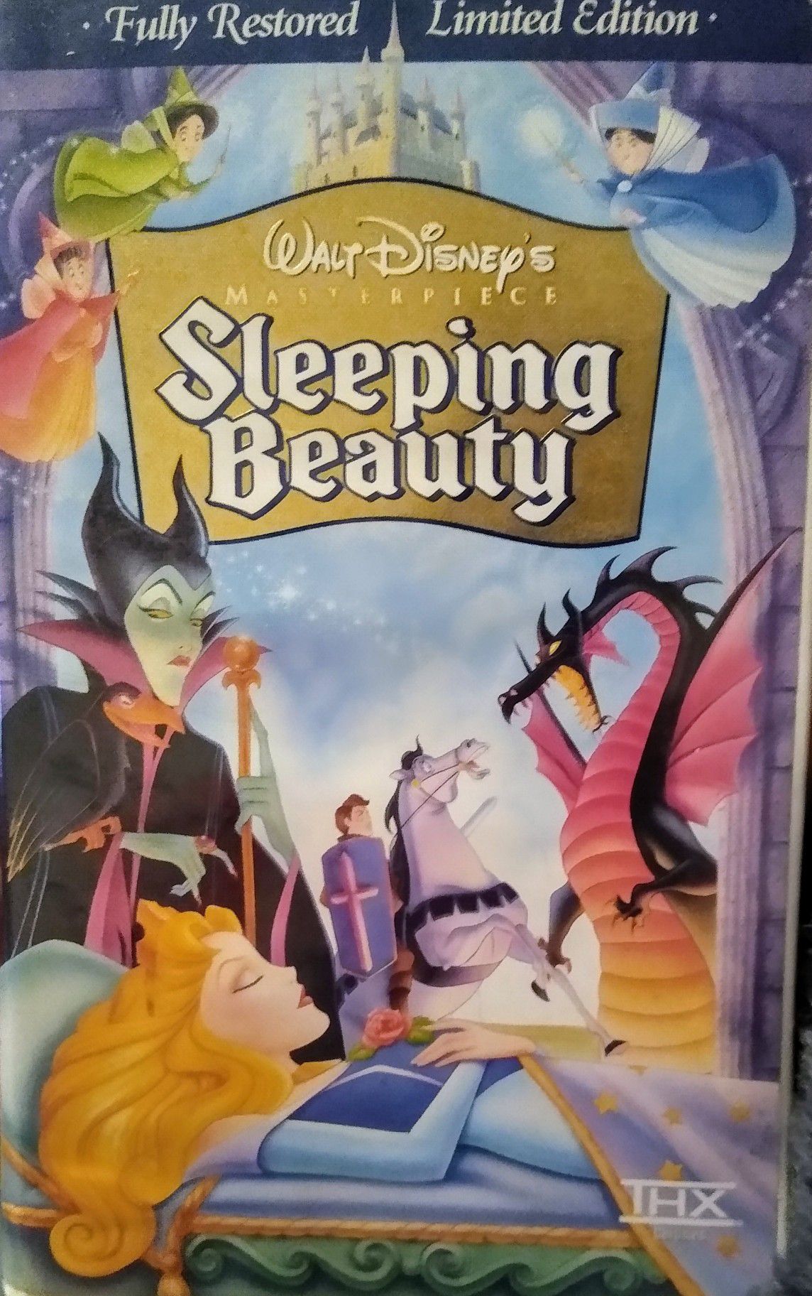 Disney's Sleeping Beauty Masterpiece Collection fully restored Limited Edition, VHS