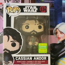 Funko Pop! Vinyl: Cassian Andor #534 (damaged box read description) 🏜🐍🏜