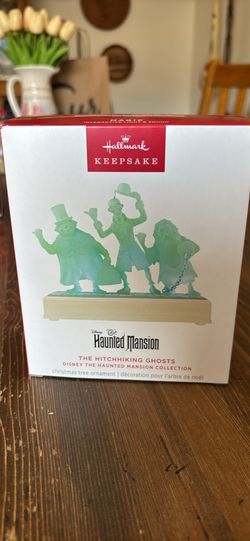 Hallmark Disney The Haunted Mansion Collection Hitchhiking Ghosts ornament interactive light sound