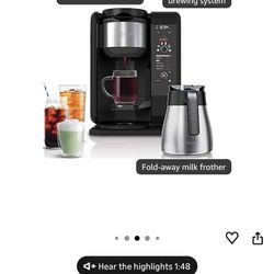 Ninja Coffee And Tea Machine 
