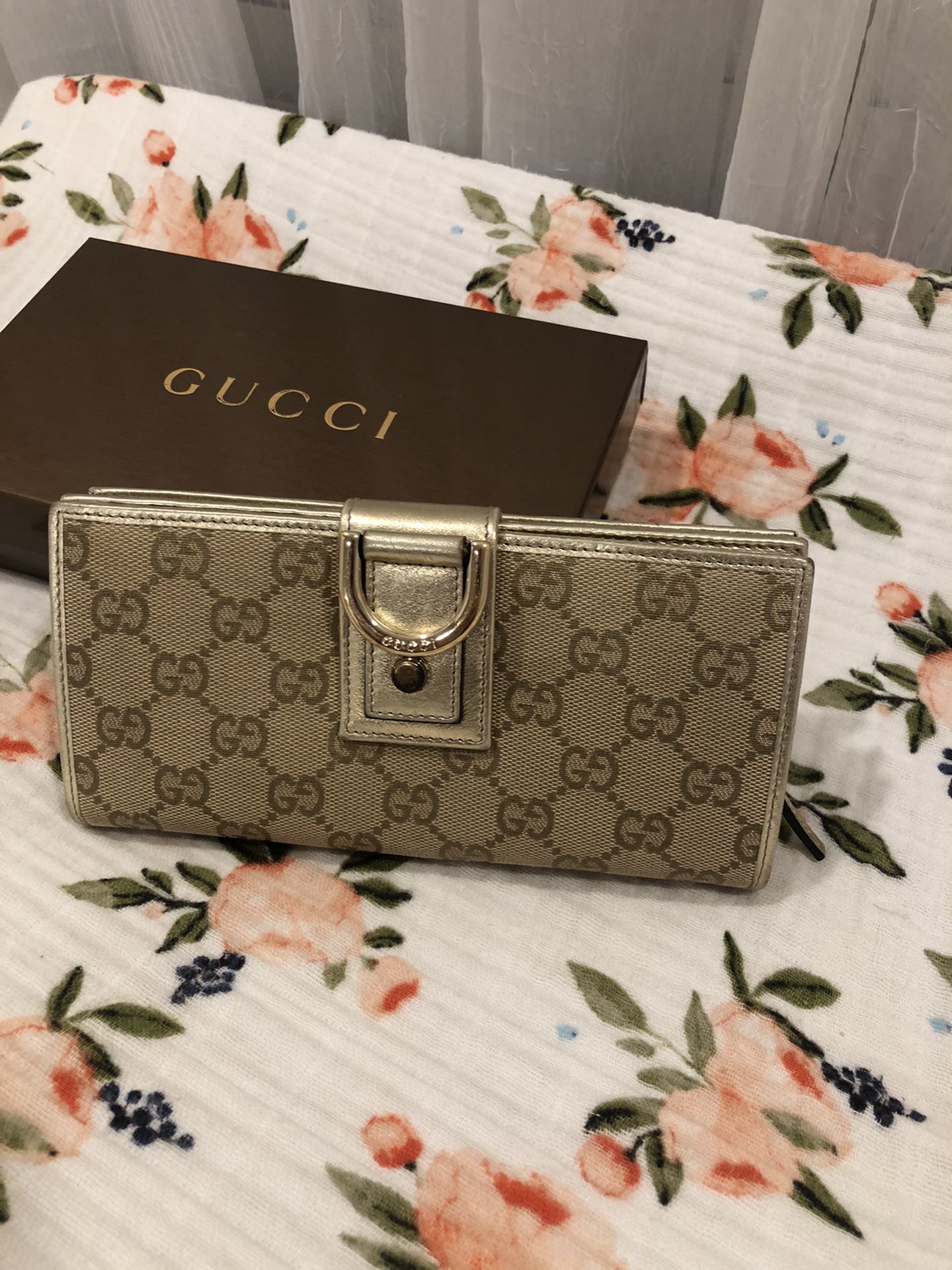 Gucci Gold Wallet