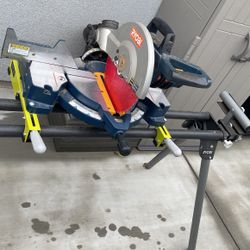 Ryobi Miter Saw And Stand