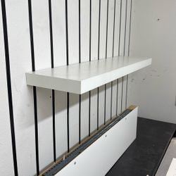 IKEA Floating Shelves (2) White