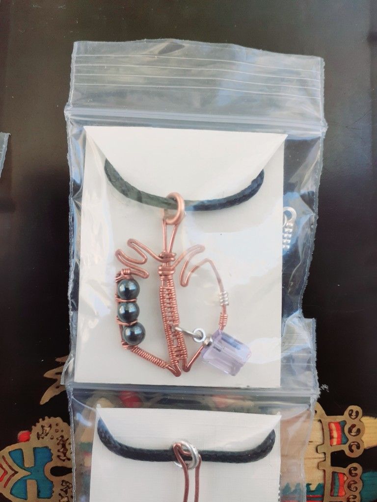 Precious Copper Pendant