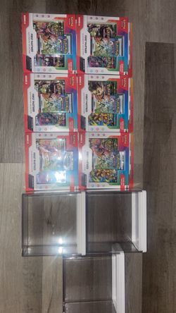 Pokémon First Partner Illustration Collection Series 2 - Lot of 6 comes with 3 free etbs cases.