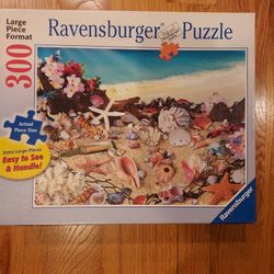 300 Piece Ravensburger Puzzle Beach