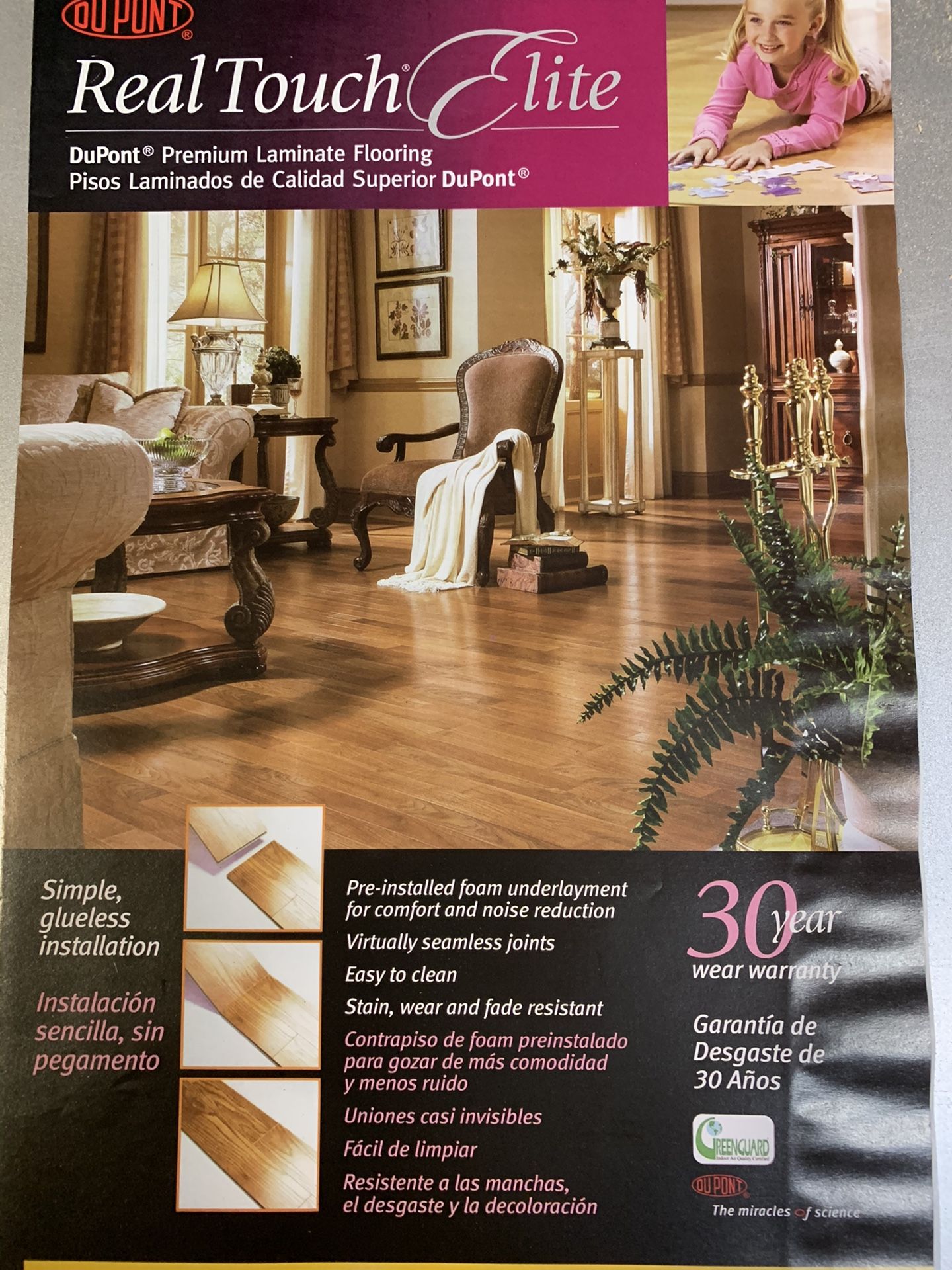 DuPont Real Touch Elite laminate flooring. for Sale in Liberty Lake, WA OfferUp