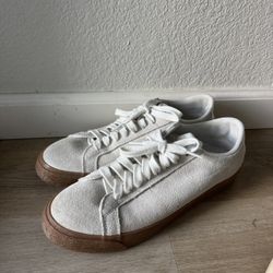 Nike SB Zoom Blazer Low 864347-100 Men's US 10 White Suede Leather Sneaker Shoes