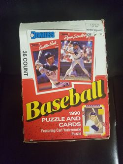 Brand new donruss 1990 baseball set