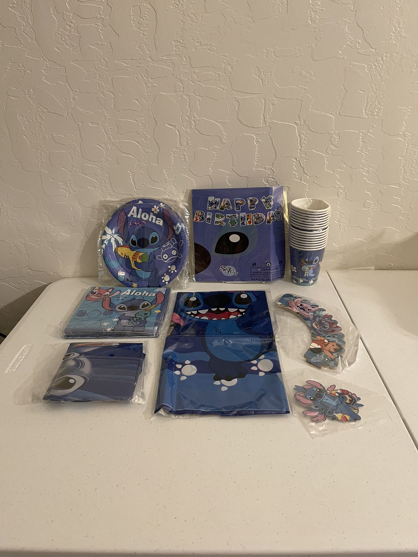New - Stitch Party Supplies - Ship Only