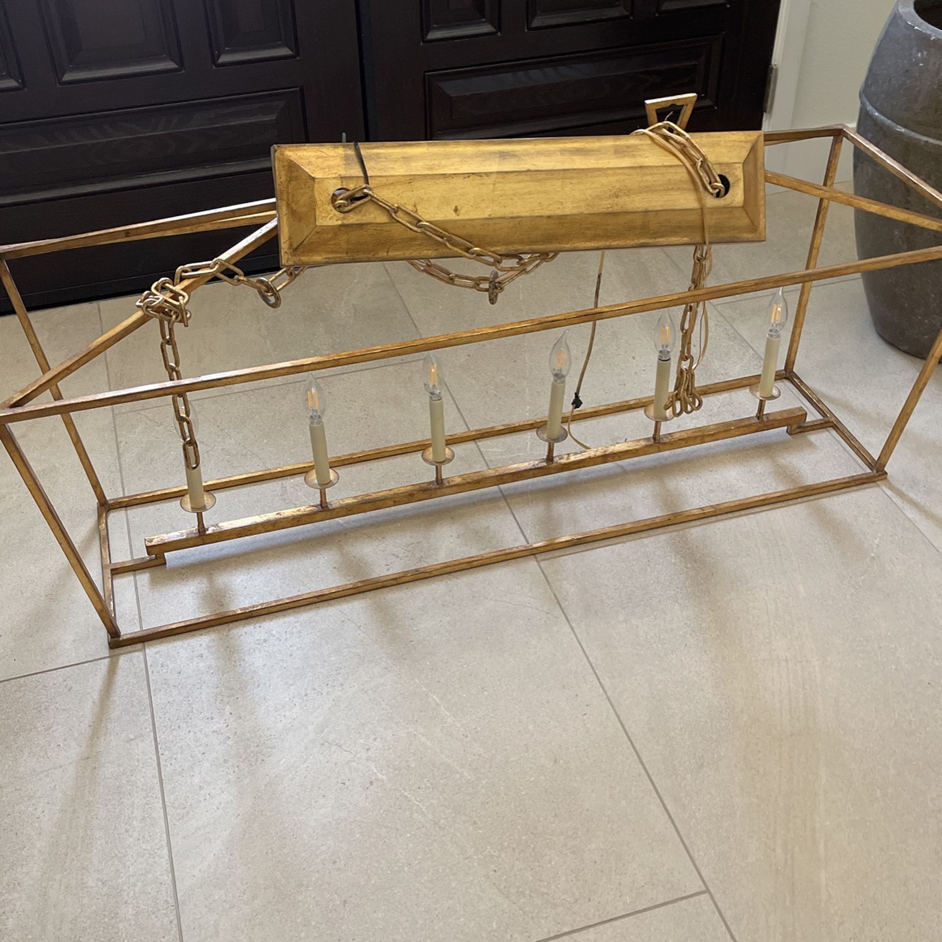 Gorgeous Restoration Hardware Chandelier