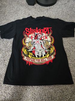 SLIPKNOT Prepare For Hell Tour BAND T-SHIRT