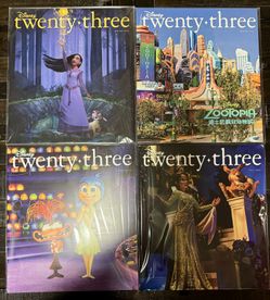 Disney D23 Quarterly Magazine Lot