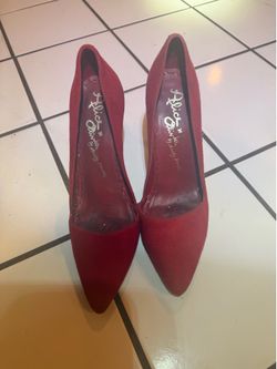 Alice and Olivia Suede Pump-7
