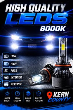 HIGH QUALITY LED LIGHT BULBS 6000k WHITE