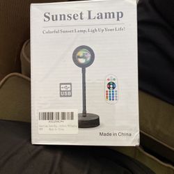 Brand New Sunset Lamp