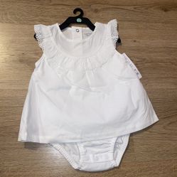 Carters White Dress 