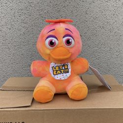 Funko Five Nights At Freddys (FNAF) Tie Dye Chica Plush