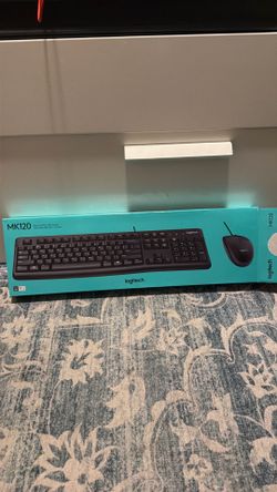 Logitech Mk120 Keyboard and Mouse