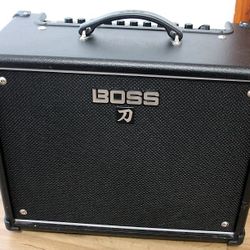 BOSS KATANA MK1-50 GUITAR AMPLIFIER WITH "KAT-CAB" EXTERNAL SPEAKER OUTPUT MODIFICATION 