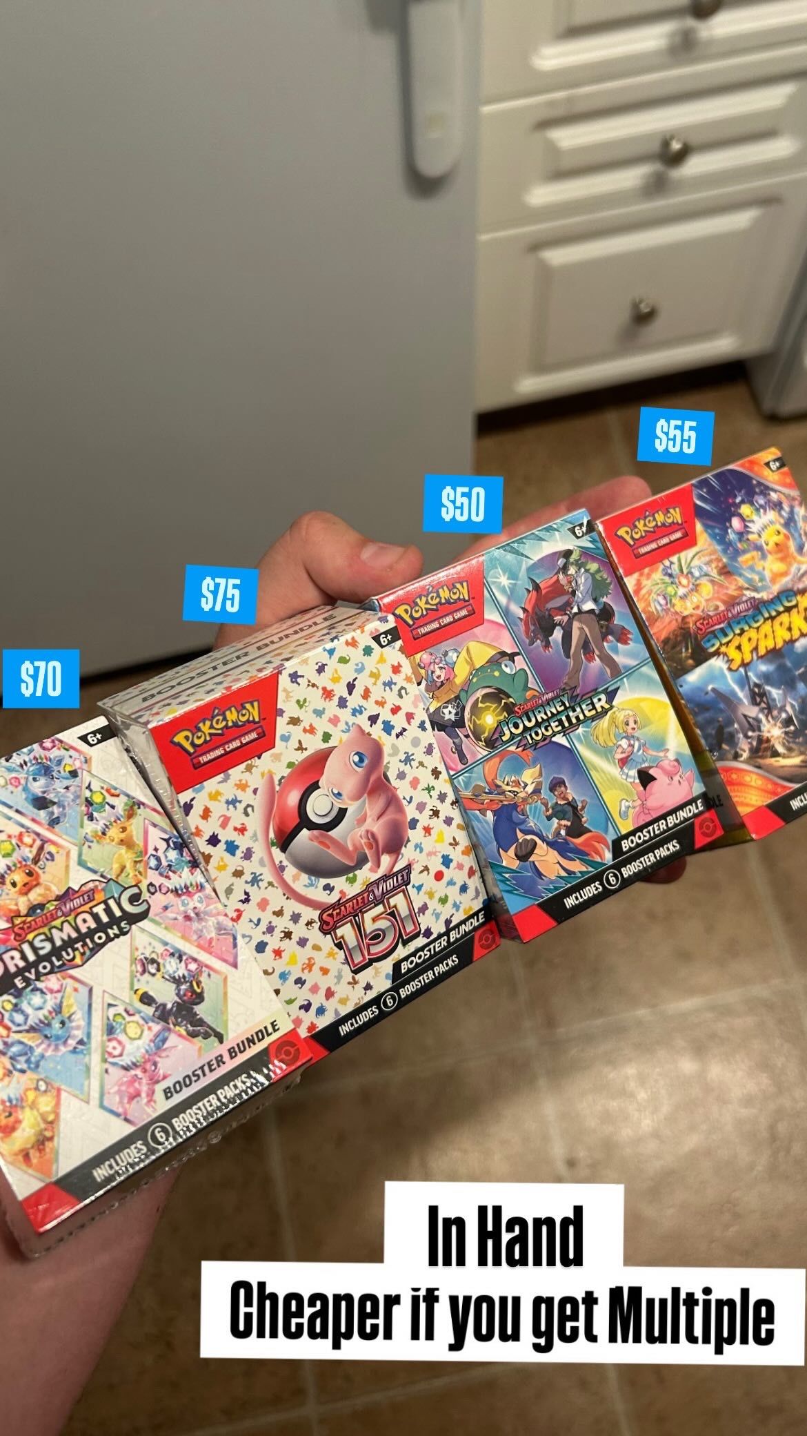 Pokémon Booster Bundles