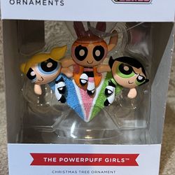 NIB 2024 Hallmark Powerpuff Girls Christmas Ornament Red Box  2.75”H