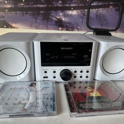 Sharp XL-LS703B Bluetooth Speaker System.  