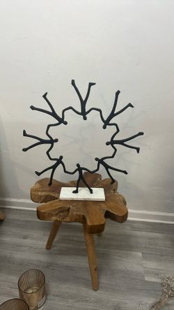 Marble And Metal Sculpture 