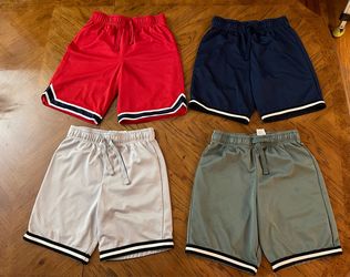 4 Pairs of Boys OshKosh B’gosh Mesh Shorts Size 12/12A - Like New (See Description)
